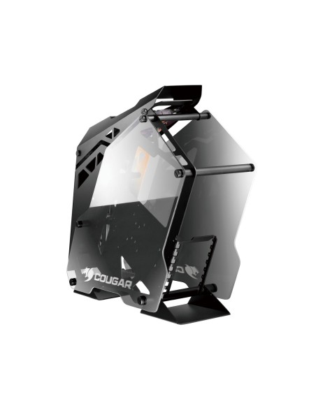 COUGAR Gaming Conquer Midi Tower Negro, Naranja