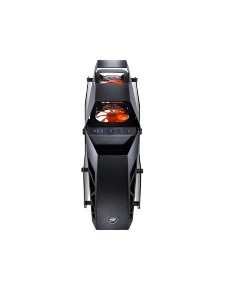 COUGAR Gaming Conquer Midi Tower Negro, Naranja