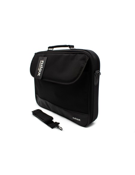 MALETIN NILOX DURO + RATON 15,6" NEGRO