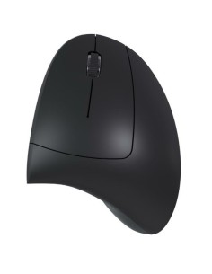 Nilox Ratón Wireless Vertical, 1600 DPI, Negro