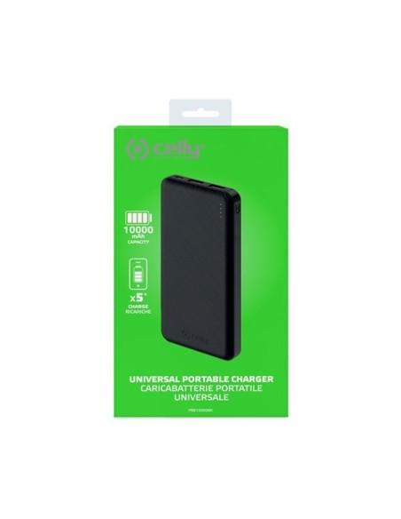POWERBANK 10A 2USB 2 1A NEGRA