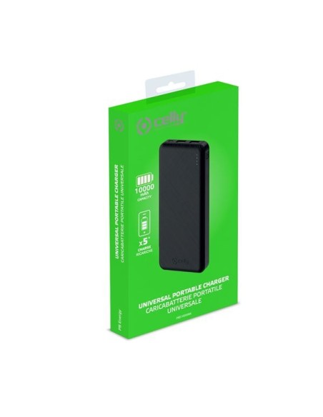 POWERBANK 10A 2USB 2 1A NEGRA