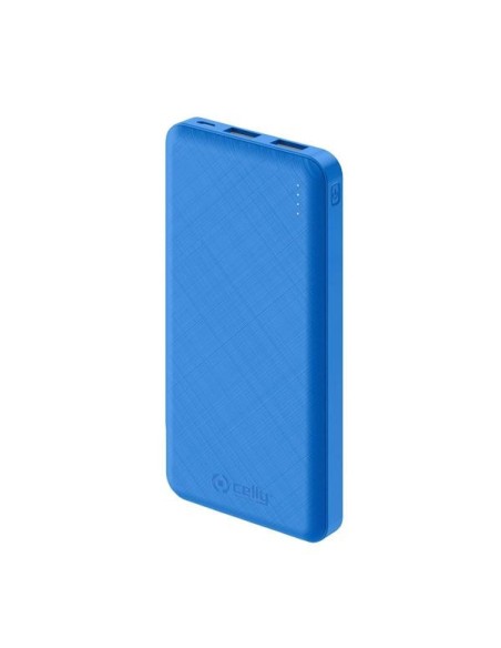 POWERBANK 10A 2USB 2,1A AZUL