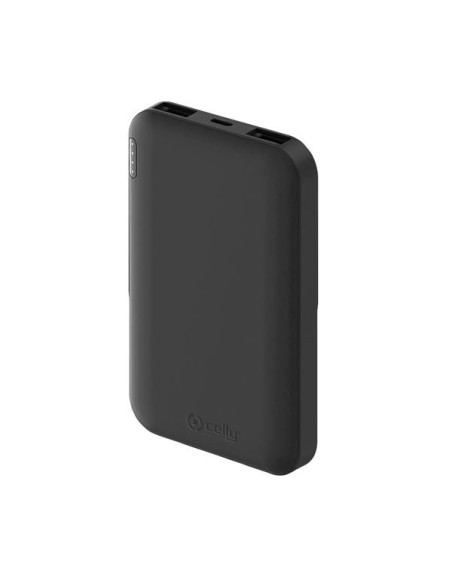 POWERBANK 5000 MAH 2USB 2 1A NEGRA