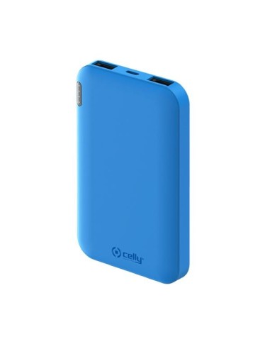 POWERBANK 5000 MAH 2USB 2,1A AZUL