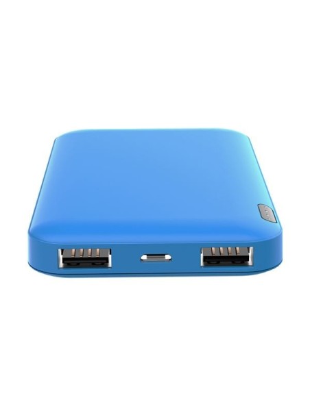 POWERBANK 5000 MAH 2USB 2,1A AZUL