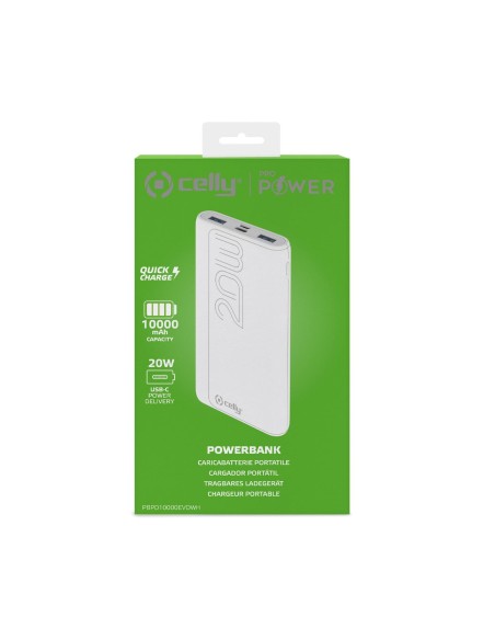 POWER BANK 10A PD 22W BLANCO