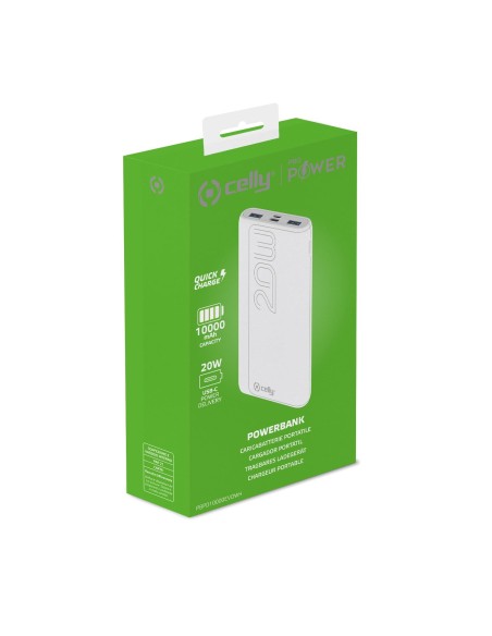 POWER BANK 10A PD 22W BLANCO