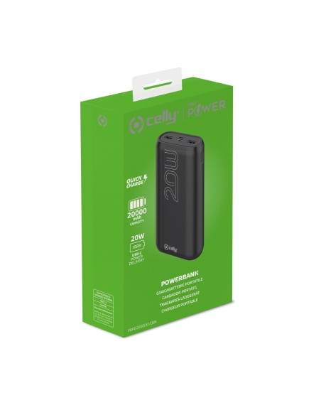 POWER BANK 20A PD 22W NEGRO