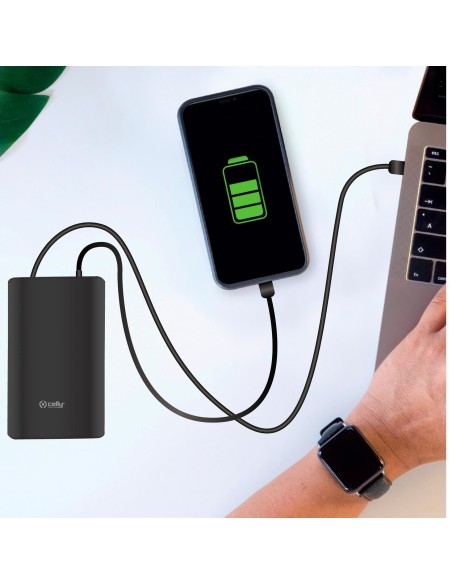 POWER BANK 15A 45W NEGRO