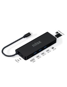 DOCK NILOX USB-C 8 IN 1 HDMI 4K