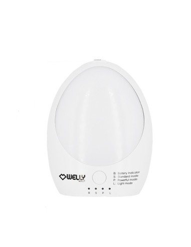 Esterilizador de ozono welly enojy multifuncional portatil con luz nocturna 1000mah blanco WY20000