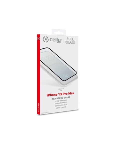 Celly FULLGLASS1009BK protector de pantalla para teléfono móvil Apple 1 pieza(s)