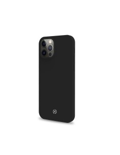 Celly Cromo funda para teléfono móvil 15,5 cm (6.1") Negro
