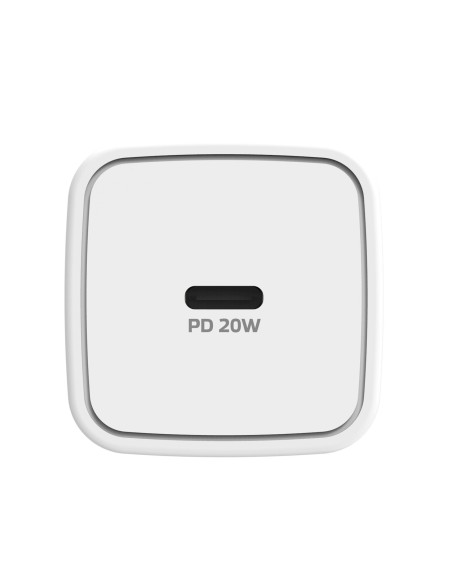 Celly TC1C20WLIGHTWH cargador de dispositivo móvil Blanco Interior