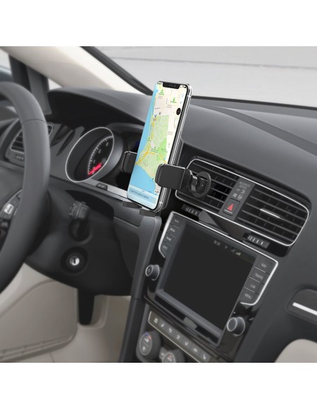 Celly Mount Vent Plus Soporte pasivo Teléfono móvil smartphone Negro