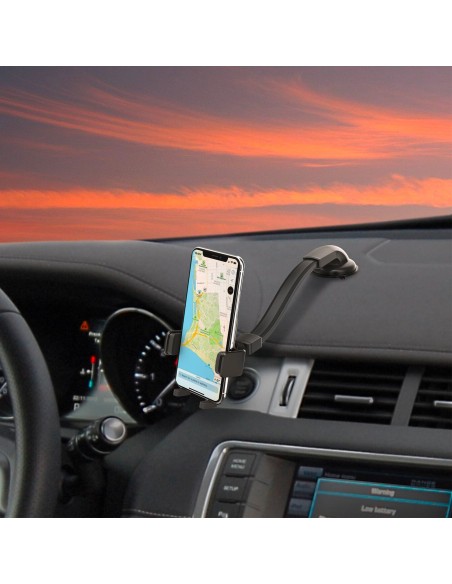 Celly MOUNTFLEXPLUSBK soporte Soporte pasivo Teléfono móvil smartphone Negro