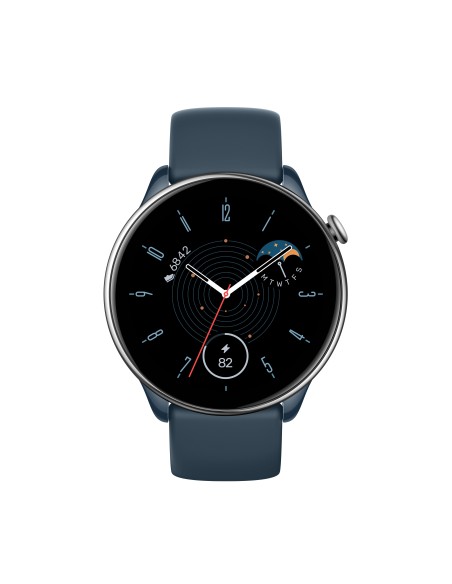 Amazfit GTR Mini 3,25 cm (1.28") AMOLED 42 mm Digital 416 x 416 Pixeles Pantalla táctil Azul, Plata GPS (satélite)