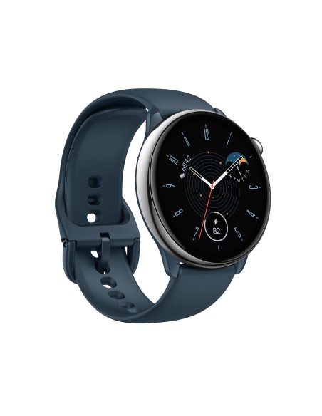 Amazfit GTR Mini 3,25 cm (1.28") AMOLED 42 mm Digital 416 x 416 Pixeles Pantalla táctil Azul, Plata GPS (satélite)