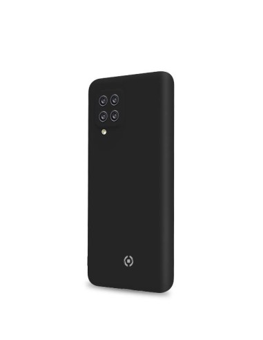 Celly Cromo funda para teléfono móvil 16 cm (6.3") Negro