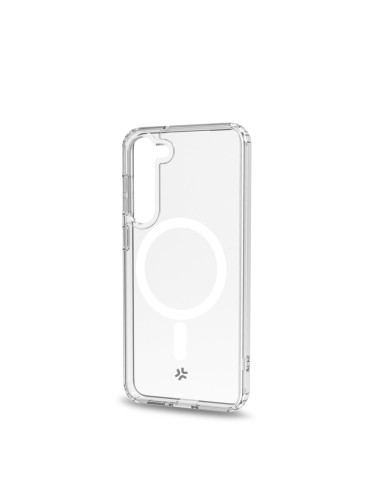 Celly GELSKINMAG1032 funda para teléfono móvil 15,5 cm (6.1") Transparente, Blanco