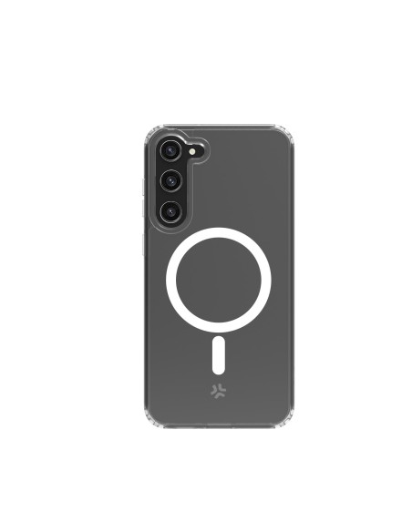 Celly GELSKINMAG1032 funda para teléfono móvil 15,5 cm (6.1") Transparente, Blanco