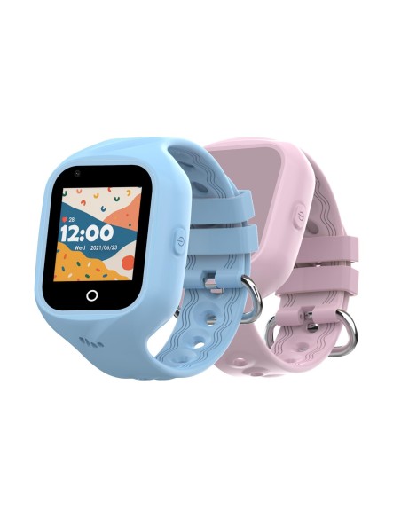 Celly KIDSWATCH4G Relojes inteligentes y deportivos 3,56 cm (1.4") Digital Pantalla táctil 4G Negro GPS (satélite)