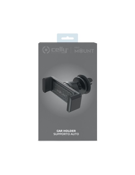 Celly MOUNTVENTBK soporte Soporte pasivo Teléfono móvil smartphone Negro