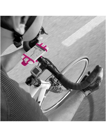 Celly Easy Bike Soporte pasivo Teléfono móvil smartphone Rosa