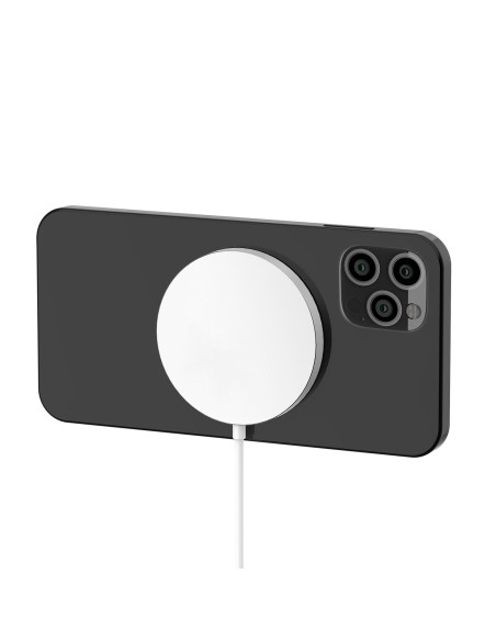 Celly MAGCHARGE cargador de dispositivo móvil Plata, Blanco Interior