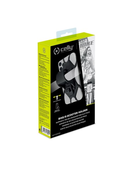 Celly Swipe Bike Soporte pasivo Teléfono móvil smartphone Negro