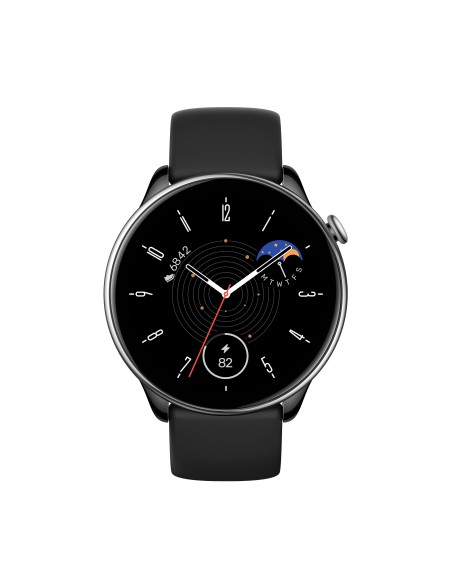 Amazfit GTR Mini 3,25 cm (1.28") AMOLED 42 mm Digital 416 x 416 Pixeles Pantalla táctil Negro, Plata GPS (satélite)