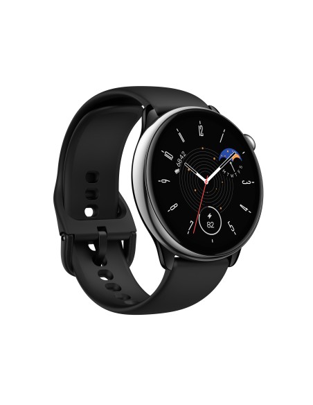 Amazfit GTR Mini 3,25 cm (1.28") AMOLED 42 mm Digital 416 x 416 Pixeles Pantalla táctil Negro, Plata GPS (satélite)
