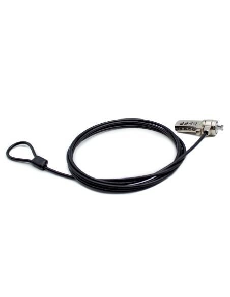 Cable seguridad para portatil nilox combinacion 4 digitos 1.5m