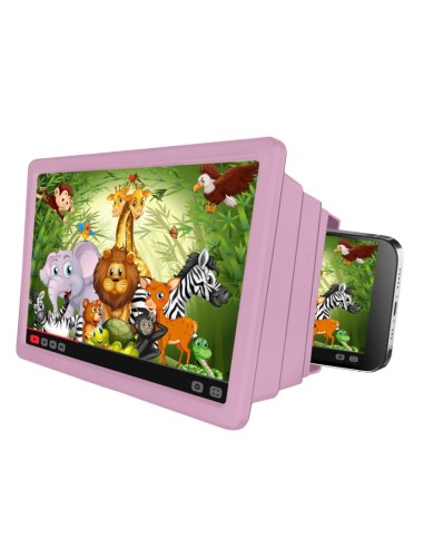 Celly amplificador de pantalla para niños Rosa