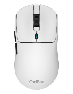 RATON COOLBOX INALAMBRICO GAMING W03 WHITE RECARGABLE TIPO-C USB