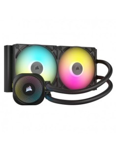 refrigerador liquido cpu corsair titan 280 rx rgb icue link black cw-9061017-ww