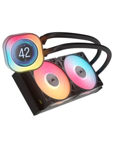 REFRIGERADOR LIQUIDO CPU CORSAIR ICUELINK TITAN240RX LCD AIO BLACK CW-9061022-WW