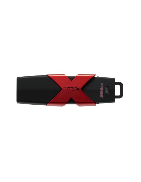 HyperX 256GB unidad flash USB 3.0 (3.1 Gen 1) Conector Tipo A Negro, Rojo