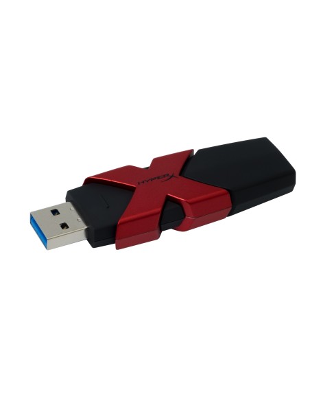 HyperX 256GB unidad flash USB 3.0 (3.1 Gen 1) Conector Tipo A Negro, Rojo