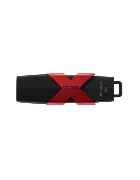 HyperX 512GB unidad flash USB USB tipo A 3.2 Gen 1 (3.1 Gen 1) Negro, Rojo
