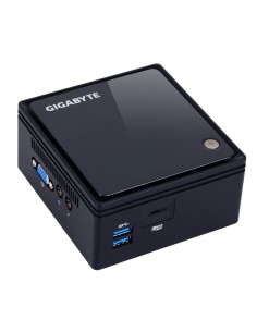 Gigabyte GB-BACE-3000 PC estación de trabajo barebone BGA 1170 1,04 GHz N3000 Nettop Negro