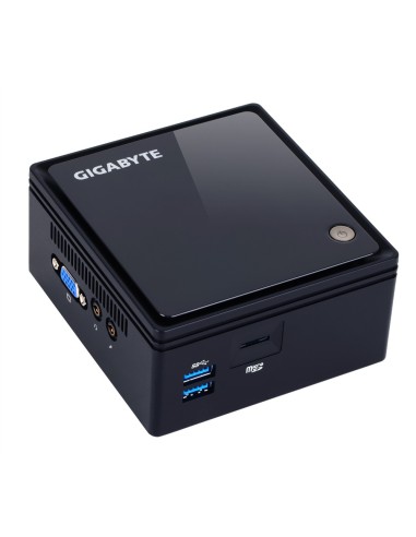 Gigabyte GB-BACE-3000 PC estación de trabajo barebone BGA 1170 1,04 GHz N3000 Nettop Negro