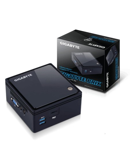 Gigabyte GB-BACE-3000 PC estación de trabajo barebone BGA 1170 1,04 GHz N3000 Nettop Negro