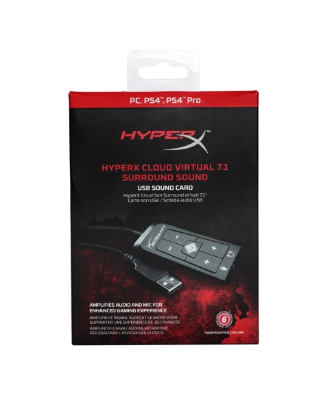 HyperX Cloud Virtual 7.1 7.1 canales USB