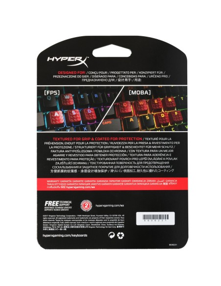 HyperX HXS-KBKC1 accesorio dispositivo de entrada Keyboard cap