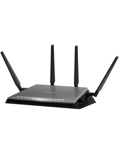 Netgear D7800 router inalámbrico Doble banda (2,4 GHz   5 GHz) Gigabit Ethernet Negro