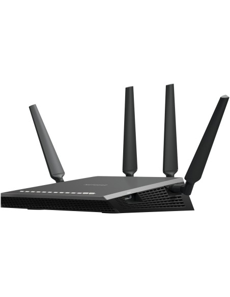 Netgear D7800 router inalámbrico Doble banda (2,4 GHz   5 GHz) Gigabit Ethernet Negro