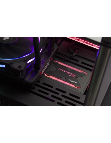 HyperX FURY RGB unidad de estado sólido 2.5" 480 GB Serial ATA III