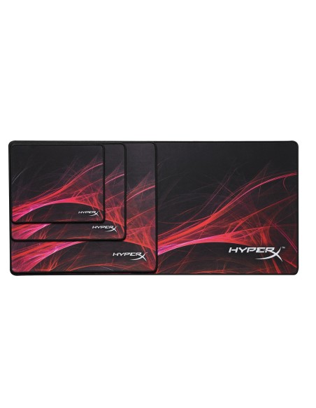 HyperX FURY S Speed Edition Pro Gaming Negro, Rojo Alfombrilla de ratón para juegos